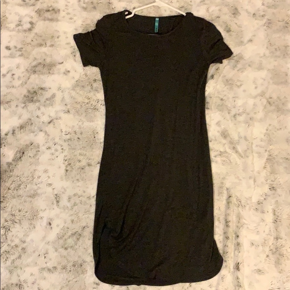 Dark gray dress